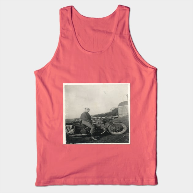 Henry Fussell dispatch rider North Africa 1942 Tank Top by Fussell Films